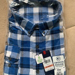 Mens Izod Flannel button down shirt